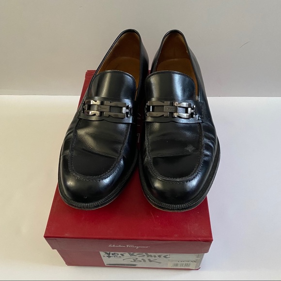 Salvatore Ferragamo black loafer